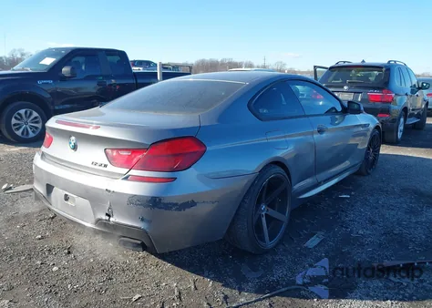 2012 BMW 650 I z USA, uszkodzony, nr VIN WBALX3C58CDV77578